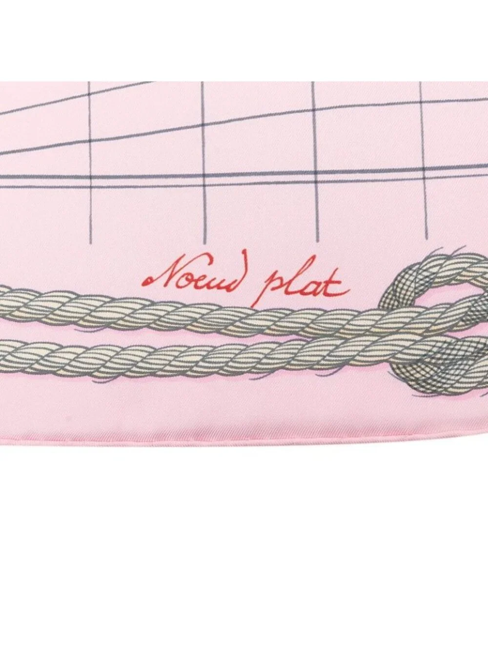 Hermes Carre 90 Cheval de Mer Sea Horse Scarf Pink Silk